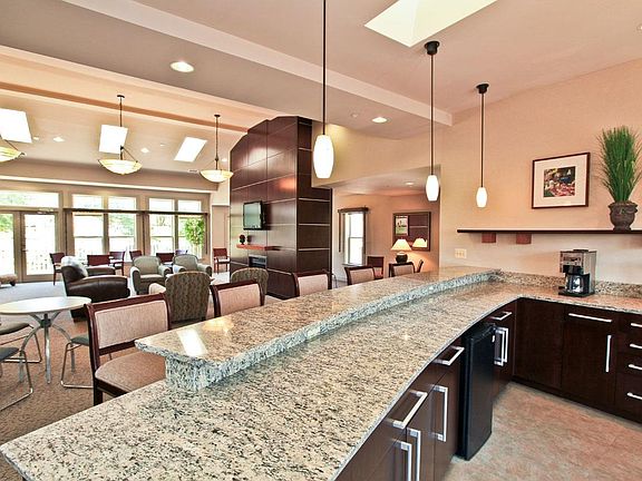 Top level of club house