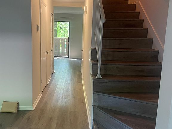 Luxury vinyl plank flooring installed in 2024