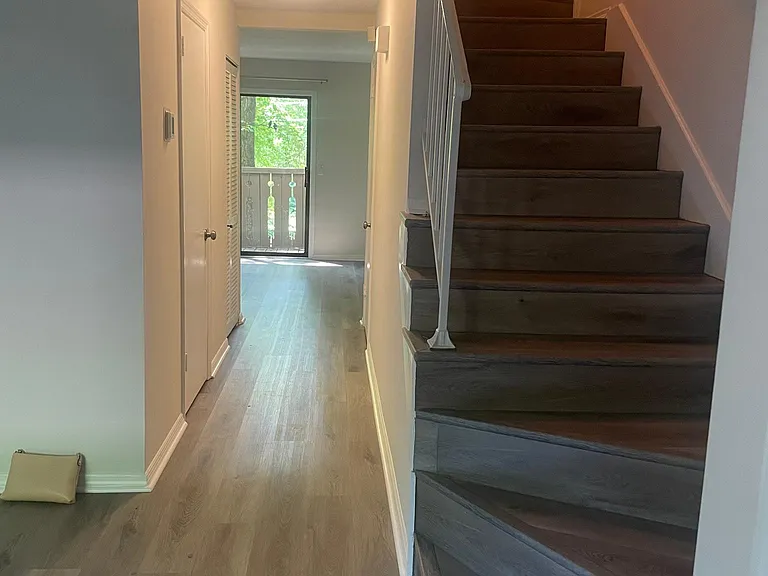 Luxury vinyl plank flooring installed in 2024