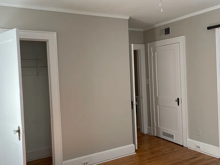 Bedroom and closets