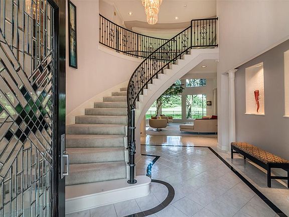 Spectacular foyer greets your guests.