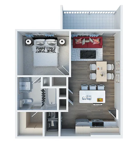 Floor plan McLane