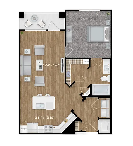 Floor plan A4