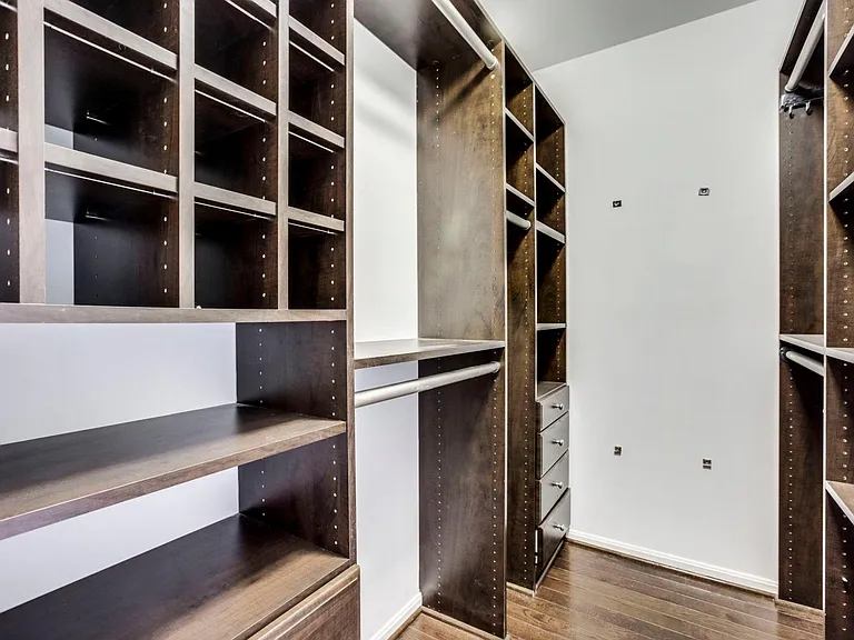 Custom master bedroom closet