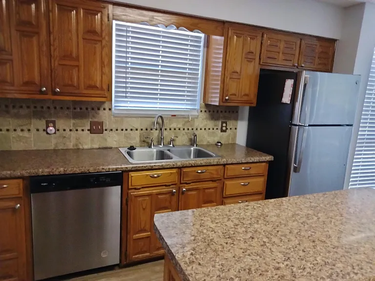 Kitchen with appliances