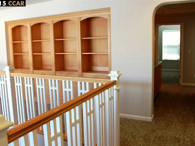 Upstairs built-in cabinets