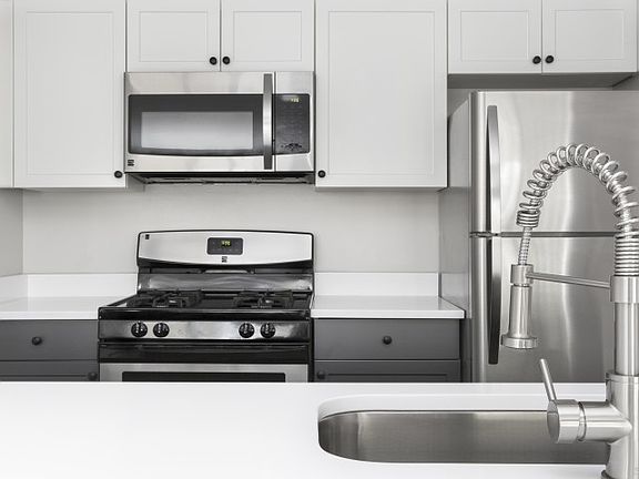 Remodeled sophisticated kitchen