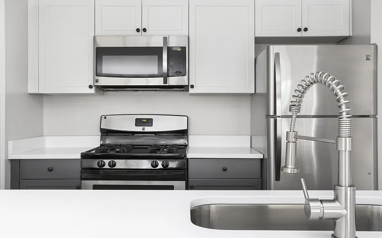Remodeled sophisticated kitchen