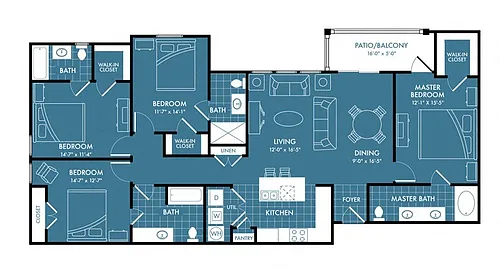 Floor plan D1
