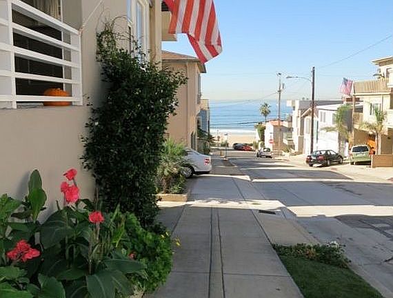 View from front steps