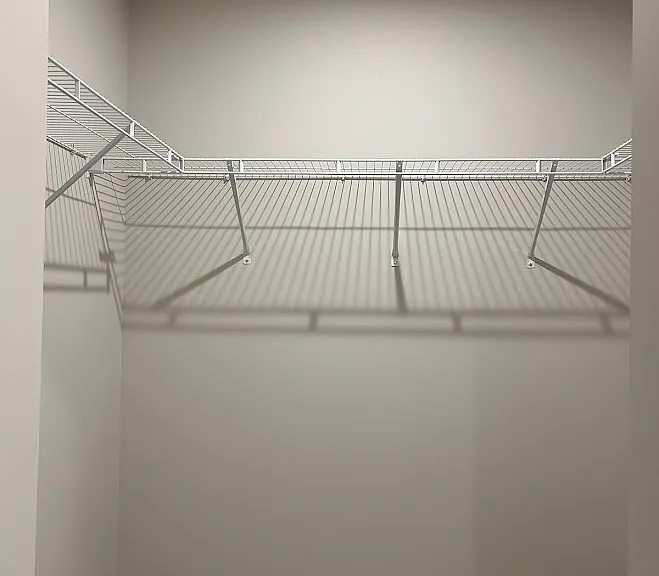 Second floor master bedroom walk-in closet