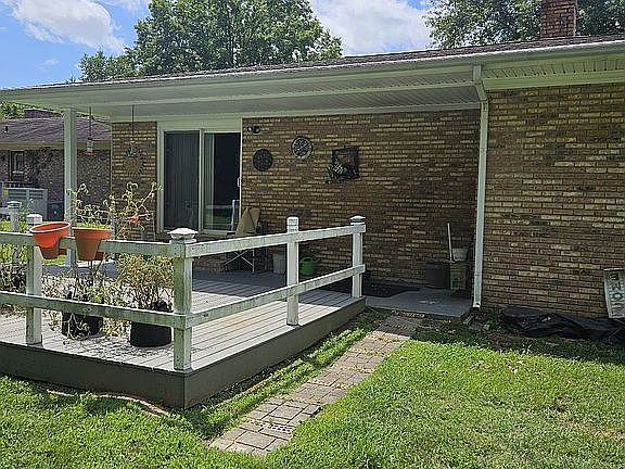 Wood deck 12 x 20