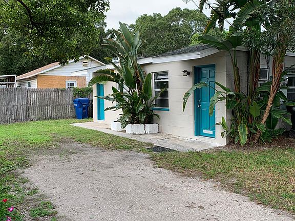 From driveway, #1 on left, #2 on right
