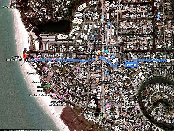 11 min walk Beach Access #2