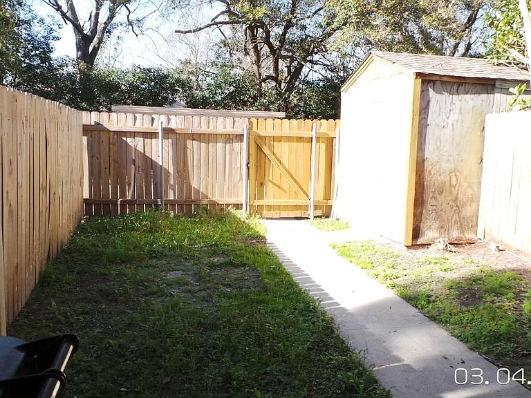 back yard