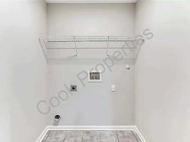 Empty Laundry Room
