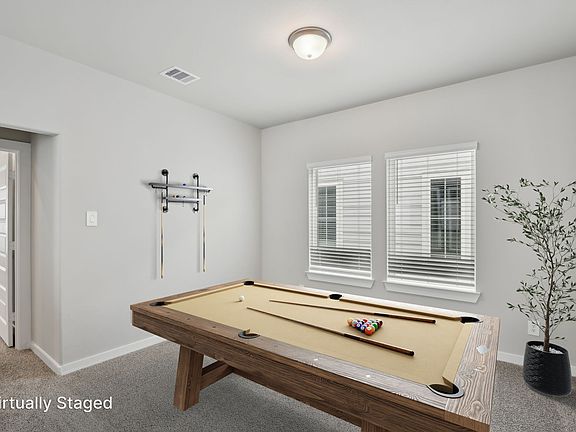 The Harlow floorplan in Spring Brook Village in Houston, TX.