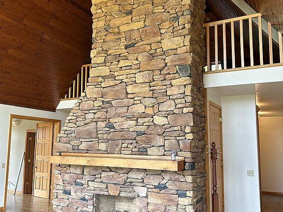 Living Room with a Gas Fireplace