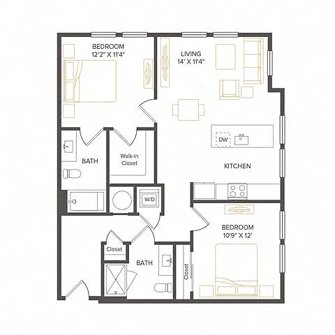 Floor plan B2