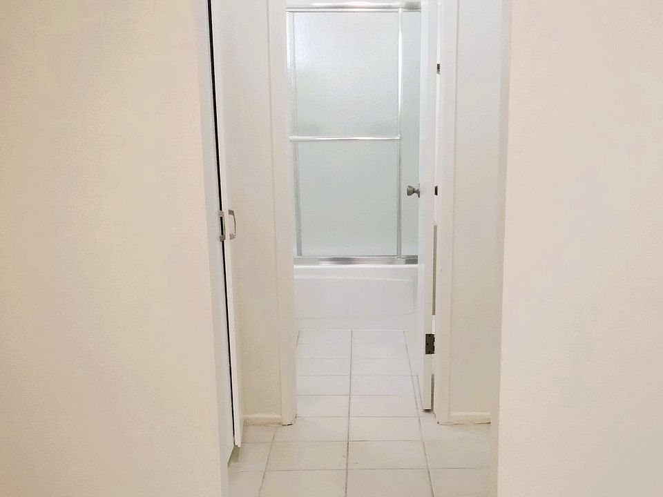 Hallway with ample storage