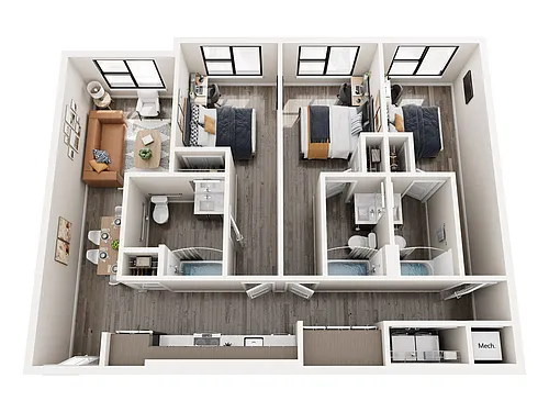 Floor plan CL3