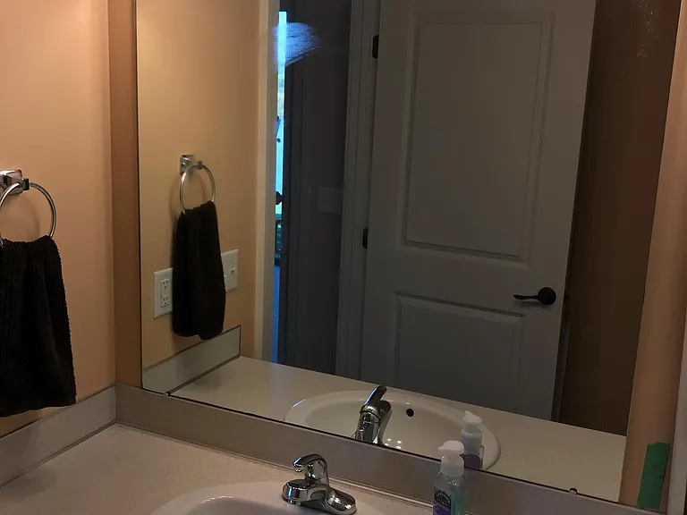 Bathroom kept very clean!