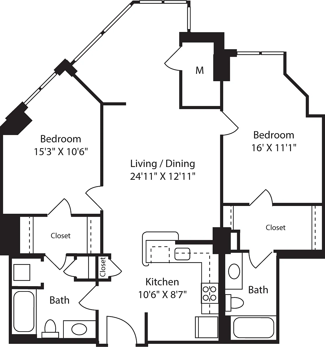 Floor plan Adams