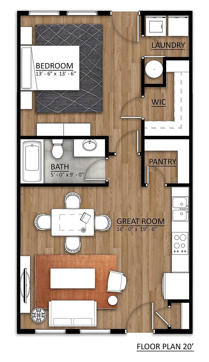 Floor plan Tudor