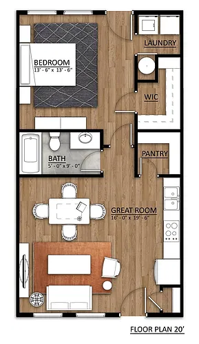 Floor plan Tudor