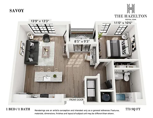 Floor plan Savoy
