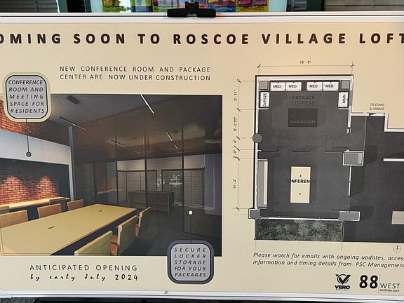 New conference room and package center set to open July 2024