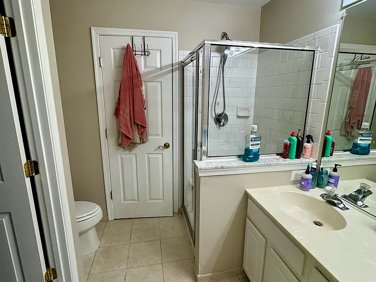 Second floor master bathroom