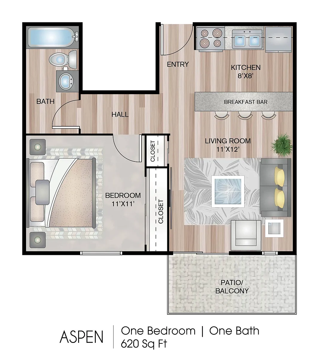 Floor plan Aspen