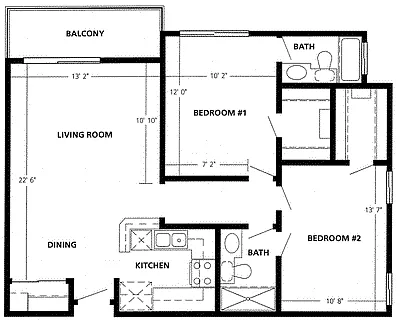 Floor plan The Strand