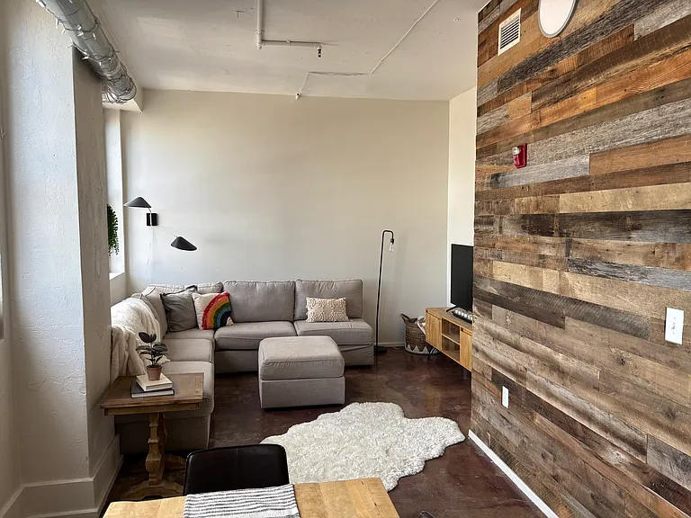 Soaring ceilings and oversized industrial windows _ natural light all day