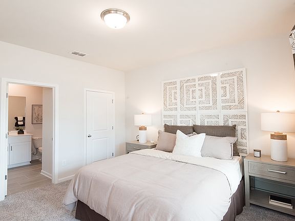 Taylorsville floorplan modeled at Union Grove in Braselton, GA.