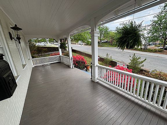 Large front porch