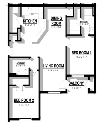 Floor plan Glencoe