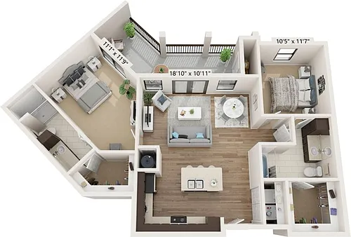 Floor plan B2
