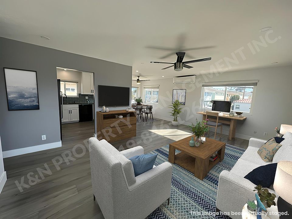 Open living room space