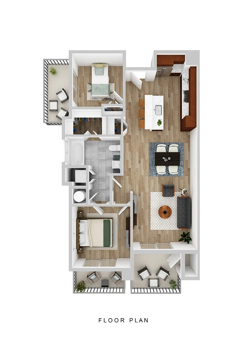 Floor plan B