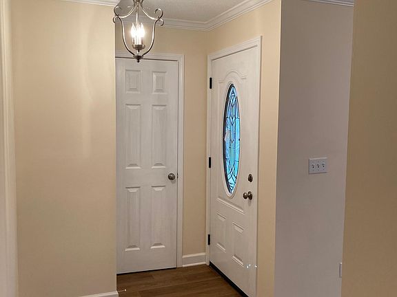 New paint from ceiling to baseboard