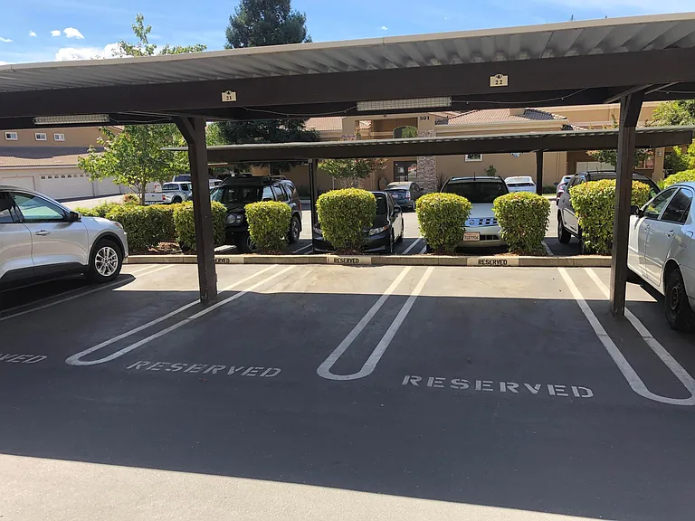 Parking Carport reserved for tenant