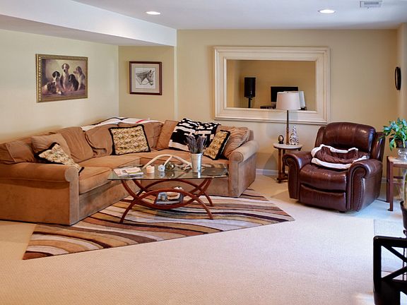 Lower level living space