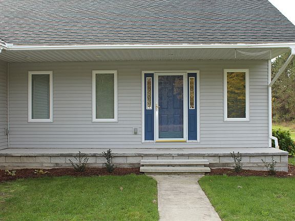Welcoming front porch.