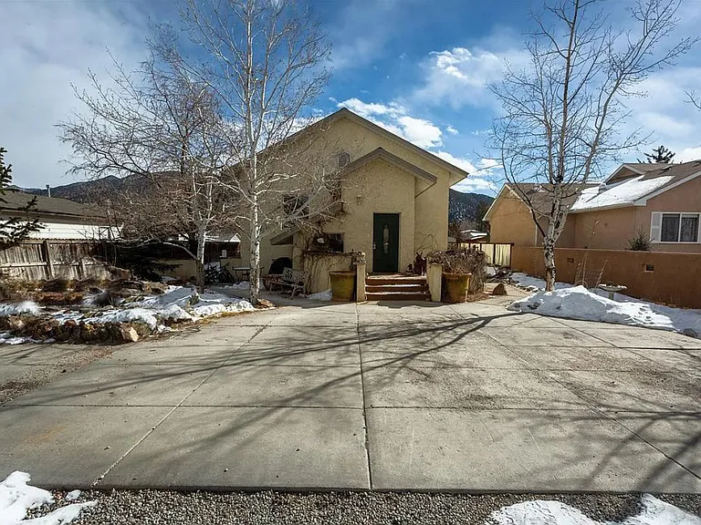 Front of house with off street parking