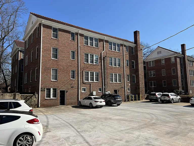 Free parking behind the building for Residents