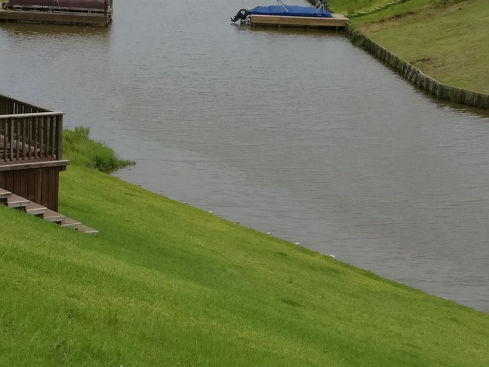 Looking down the canal