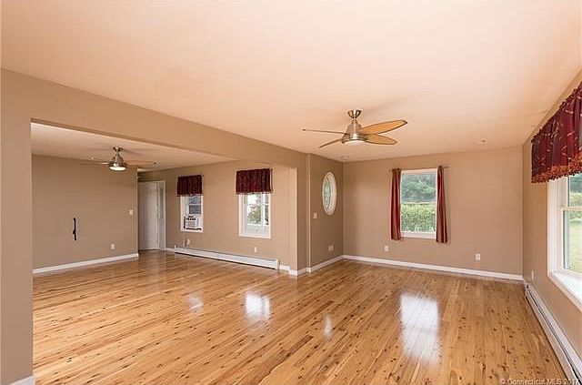 Open floor plan, beautiful wood floors