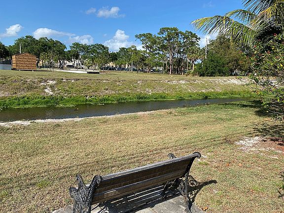 Canal and park view 